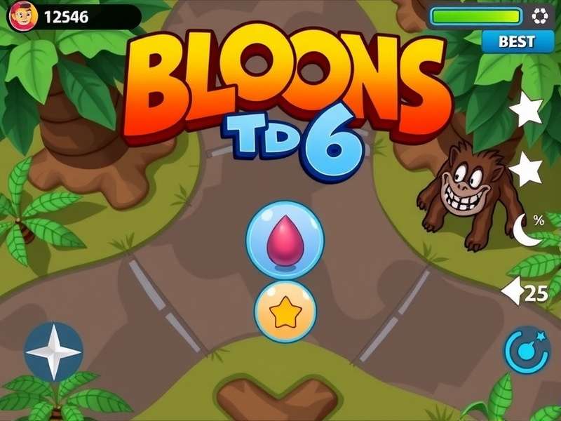 Bloons TD 6 running on Windows 11 with high graphics settings