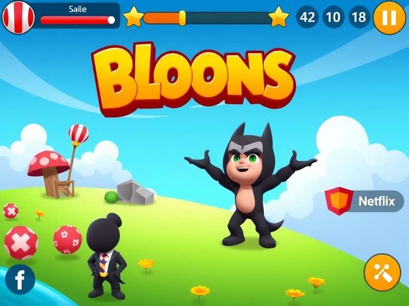 Bloons TD 6 Netflix Edition running on Windows PC