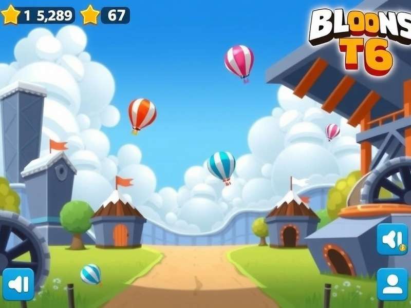 Bloons TD 6 Gameplay on Mobile Device