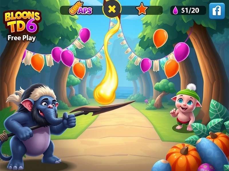 Optimal tower placement for late game Free Play in Bloons TD 6