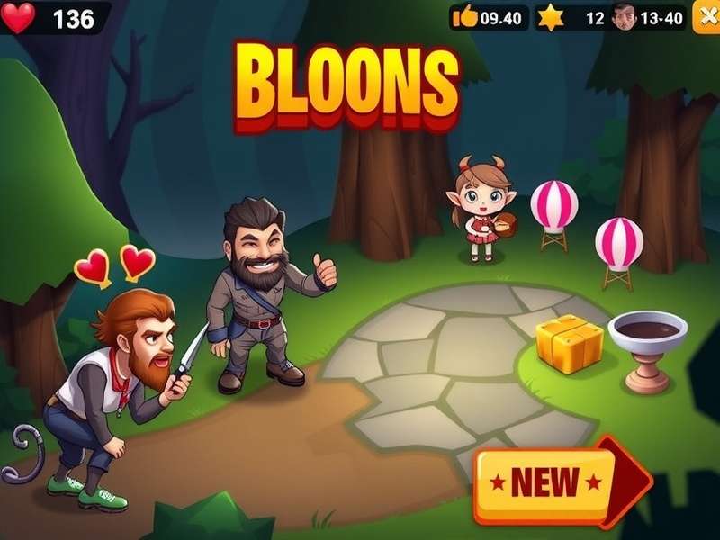 Bloons TD 6 Mod Helper interface showing mod features