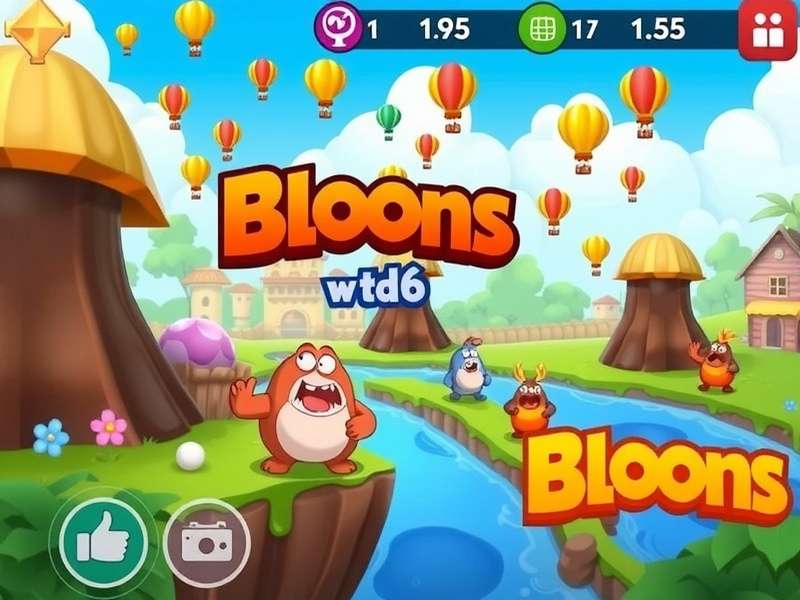 Advanced Bloons TD 6 tower placement map showing optimal positions