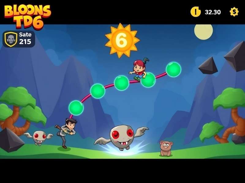 Bloons TD 6 Gameplay on Android Device