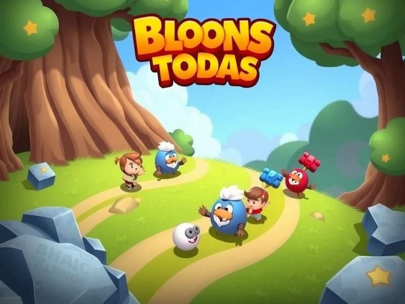 Bloons TD 6 APK Gameplay on a mobile phone showing intense tower defense action