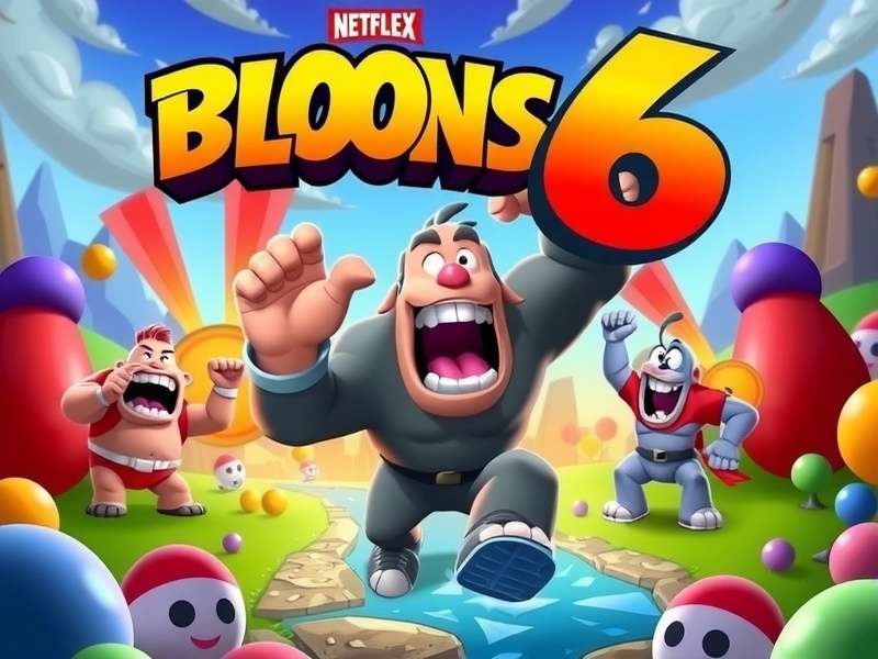 Bloons TD 6 PC Gameplay Screenshot showing monkeys popping bloons