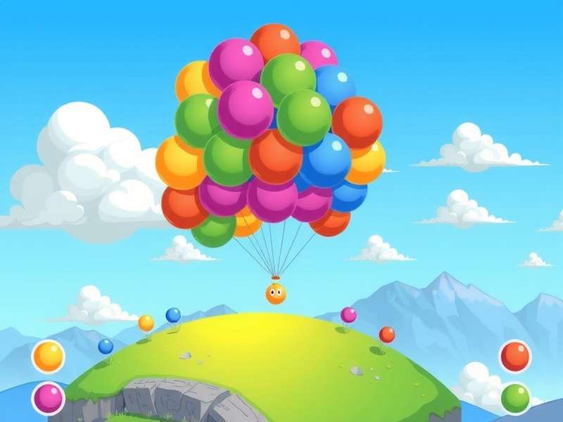 Advanced Bloons TD 6 gameplay showing tower placement and bloons on screen