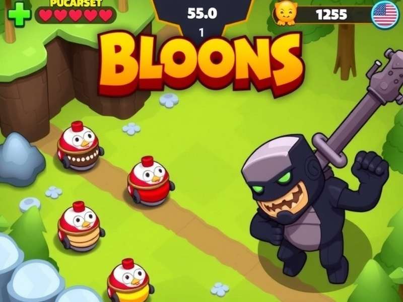 Bloons TD 6 Gameplay Screenshot Showing Advanced Strategies