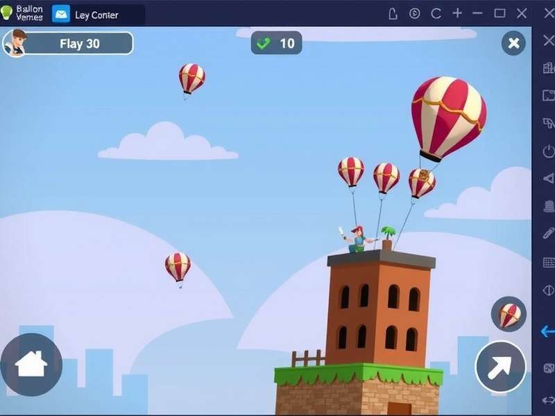 Bloons TD 6 gameplay screenshot showing monkeys defending against colorful balloons