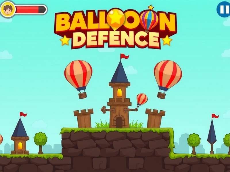 Bloons TD 6 intense late-game gameplay showing multiple tier-5 towers and a B.A.D. blimp