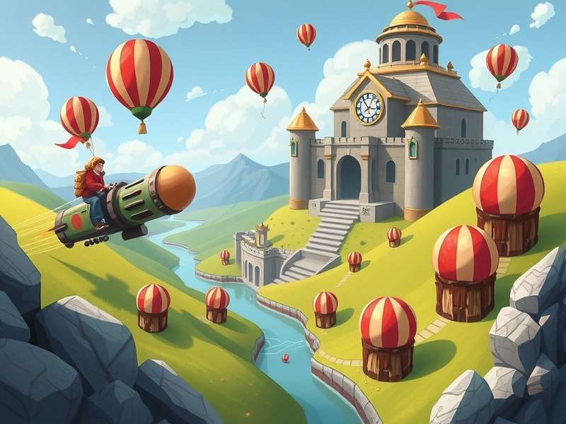 Bloons TD 6 gameplay screenshot showing multiple monkey towers battling MOAB-class bloons