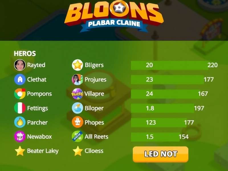 Geraldo in Bloons TD 6 using his shop items