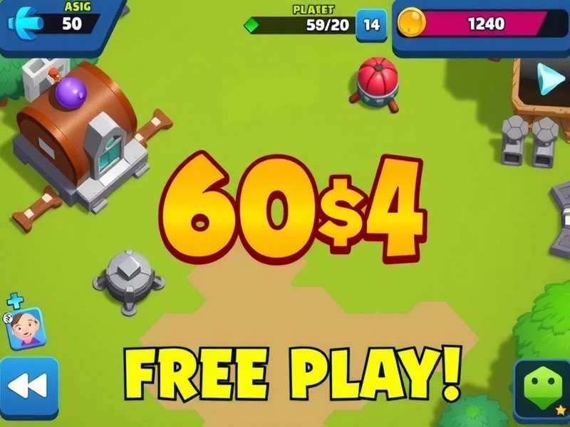 Bloons TD 6 Free Play screenshot showing intense late-game action with multiple towers