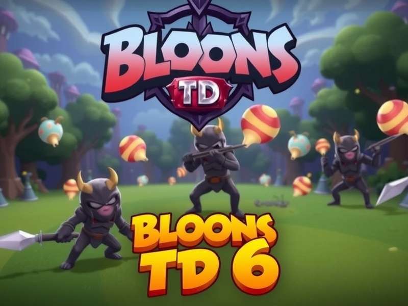 Bloons TD 6 gameplay on PC showing detailed graphics and tower selection