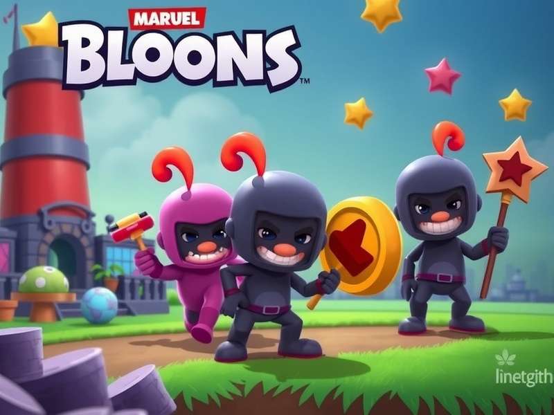 Bloons TD 6 gameplay on a laptop screen