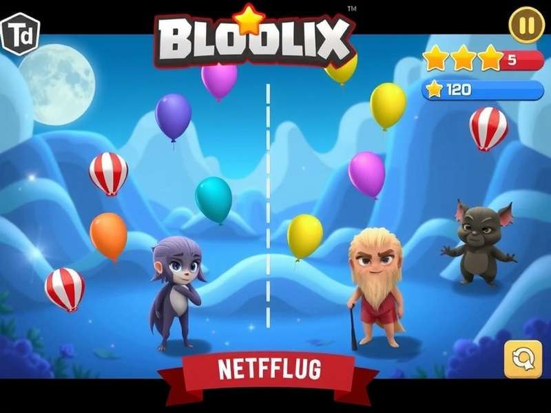 Bloons TD 6 Netflix Edition vs Original game comparison collage showing exclusive heroes and maps