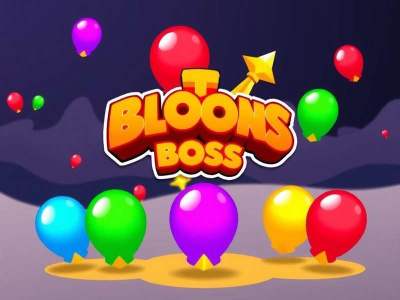 Bloons TD 6 Boss event collage showing all five bosses: Vortex, Dreadbloon, Bloonarius, Lych and Phayze